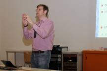 Jun.-Prof. Axel Arnold hielt am 19. Juni 2012 im Hörsaal 57.01 der Universität Stuttgart seine Antrittsvorlesung.